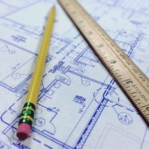 Pencil and Blueprints